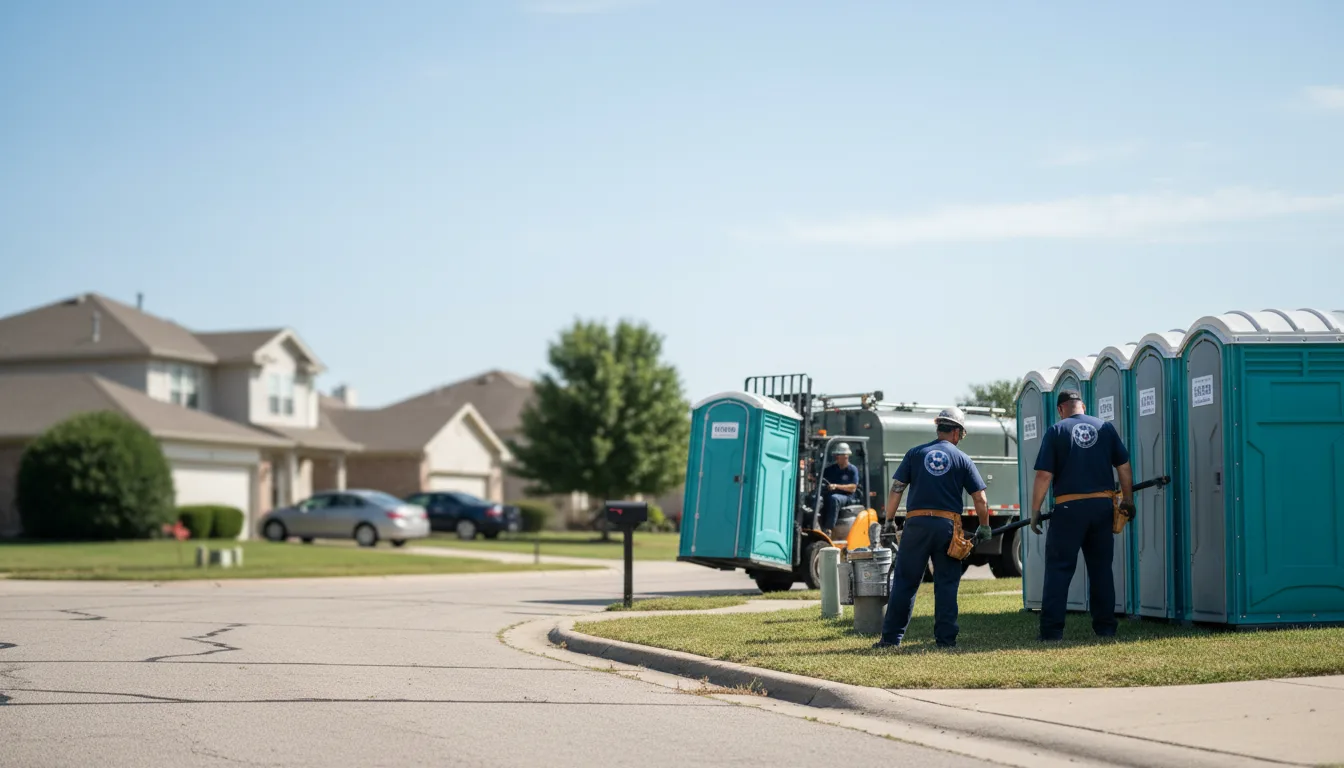 Porta Potty Rental in Liberty, IL near me